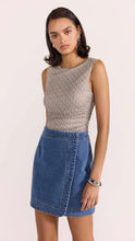 Tate Denim Wrap Skirt