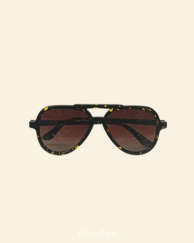Dark Tort Aviators
