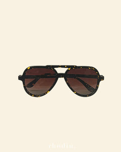 Dark Tort Aviators
