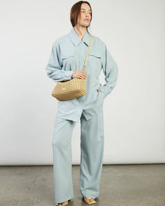 Claudia Crossbody - Raffia Braid