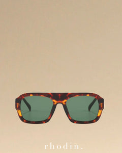 Weekend Tort Emerald Sunglasses