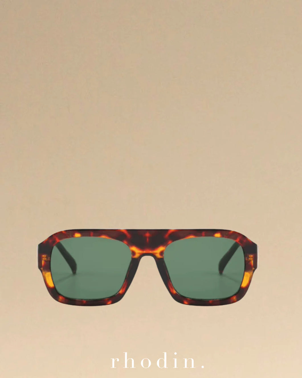 Weekend Tort Emerald Sunglasses