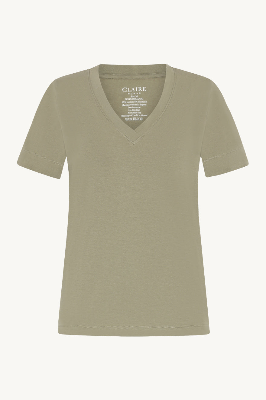 Aurora Tee - Moss