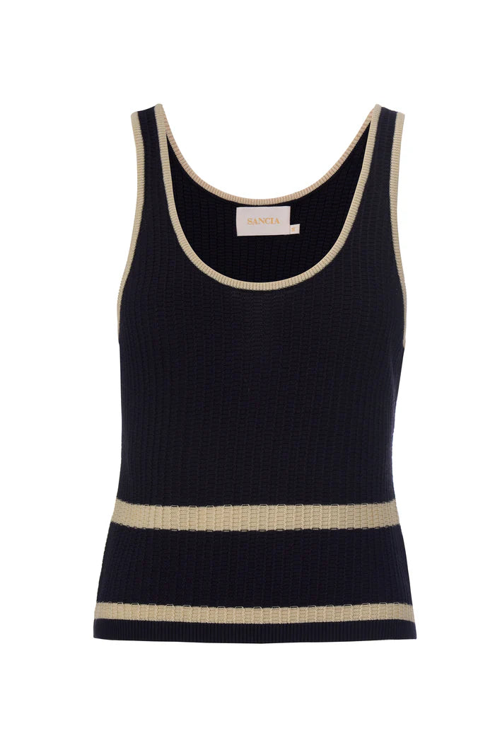 Cali Knit Top - Caribbean