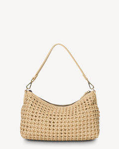 Claudia Crossbody - Raffia Braid