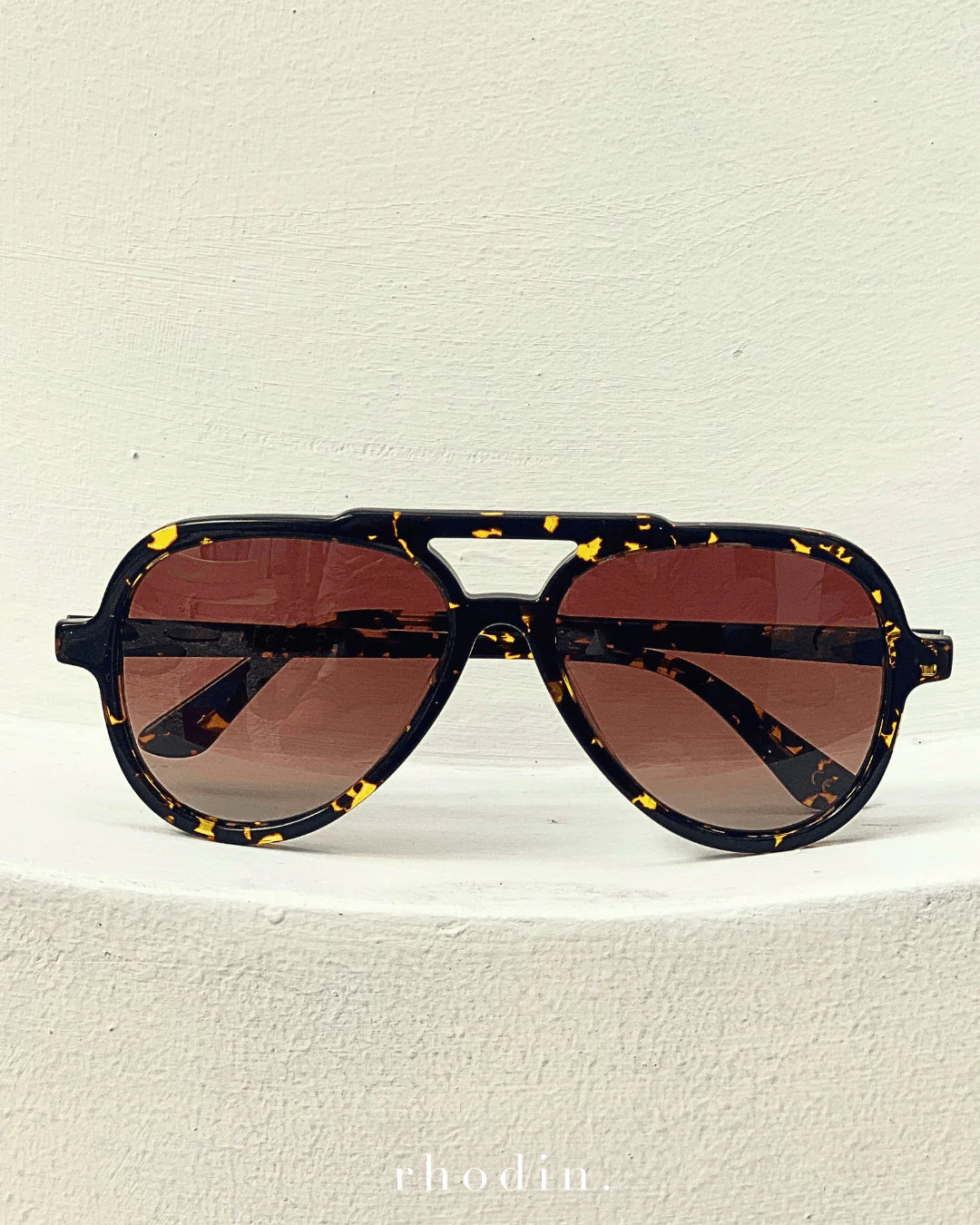 Dark Tort Aviators