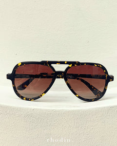 Dark Tort Aviators