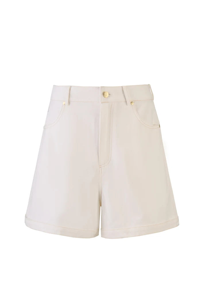 Quinn Shorts - White