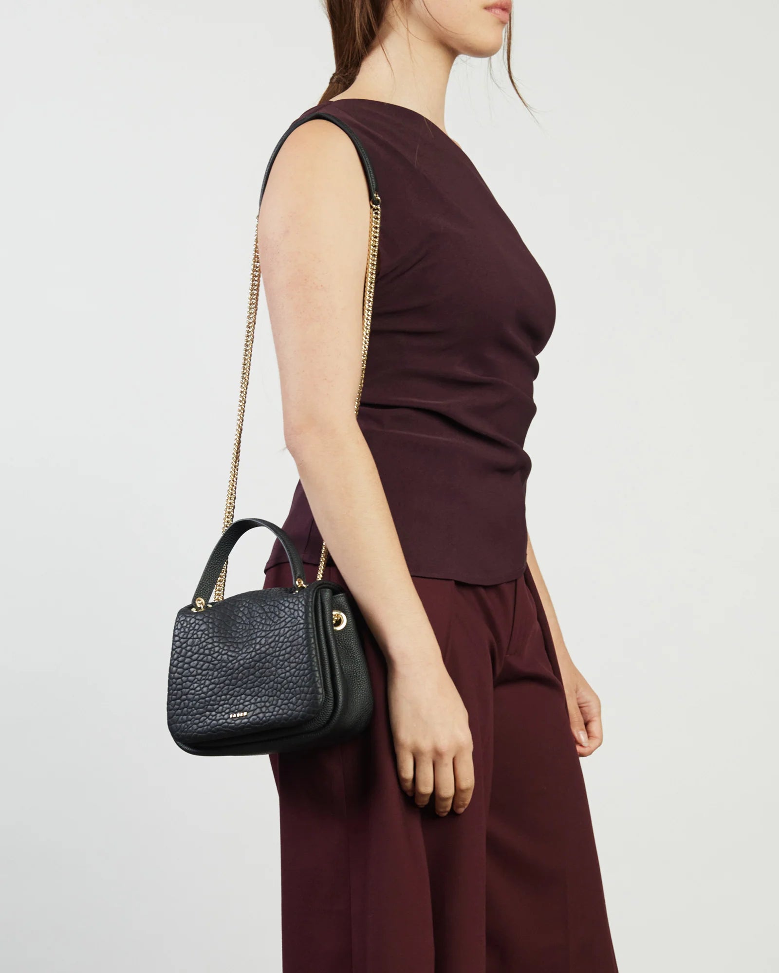 Flo Shoulder Bag - Black Bubble