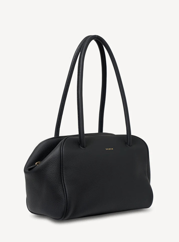 Isla Shoulder Bag - Black Luxe