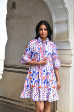 Bird of Paradise Shirt Dress