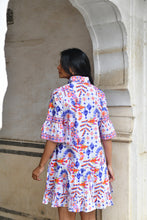 Bird of Paradise Shirt Dress