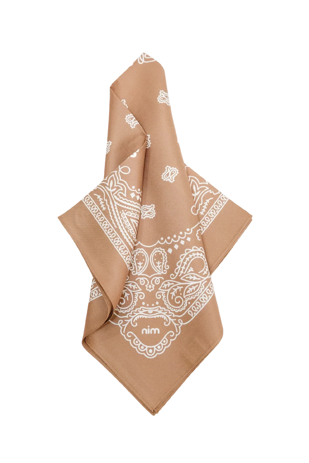 Silk Scarf - Brown