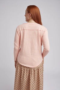 CLOTH Pocket Tee - Coral