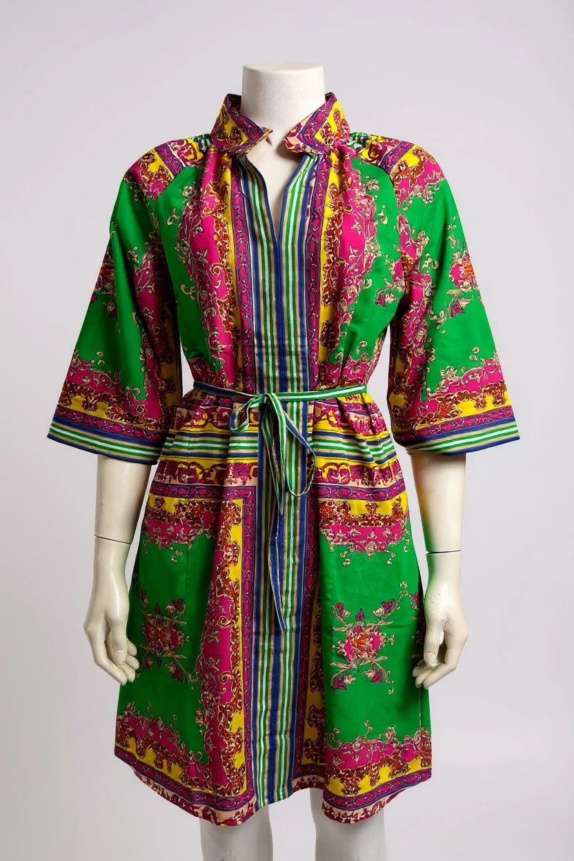 Allegra Dress - Aria Emerald