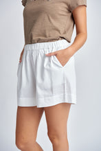 Cotton Shorts - White