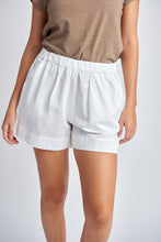 Cotton Shorts - White