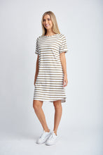 Tee Dress - Twig Stripe