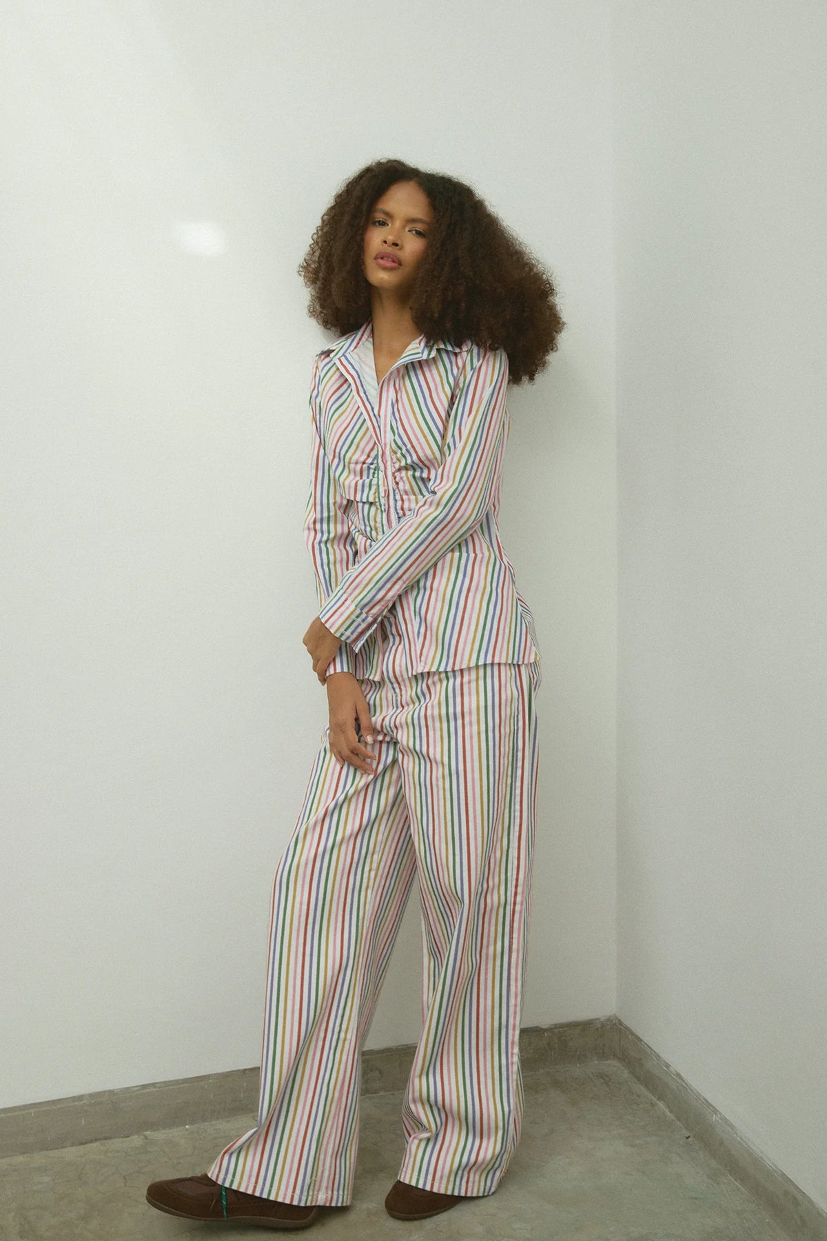 Crayon Shirt - Rainbow