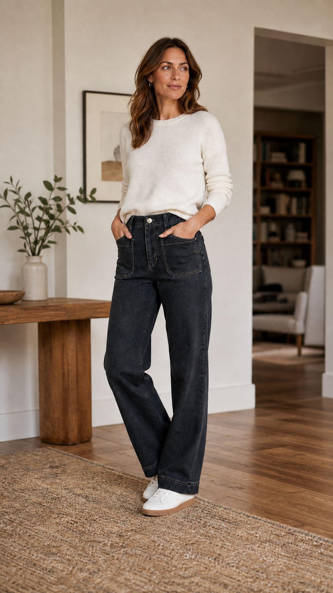 Chrome Jean - Charcoal