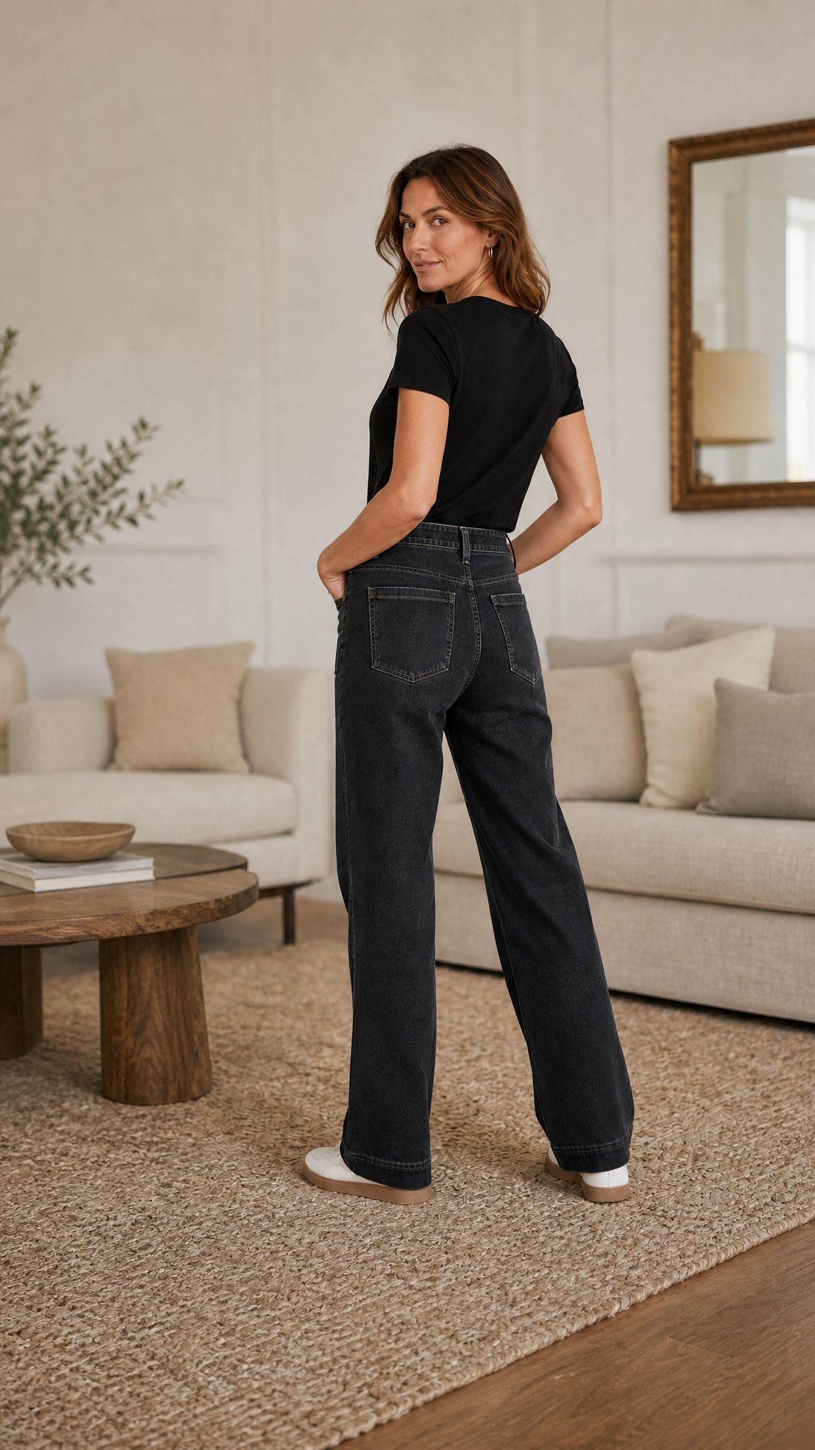 Chrome Jean - Charcoal