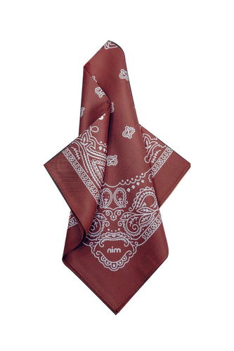 Silk Scarf - Cocoa