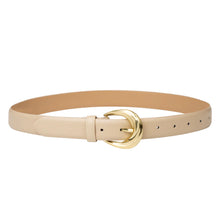 Antica Belt - Almond Lizard
