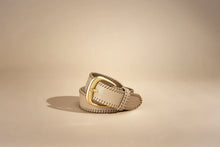 Viano Belt - Almond Lizard