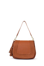 Maddison Saddle Bag - Tan