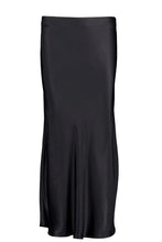 Dom Skirt - Black Satin