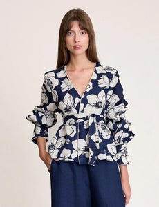 Fleur Jacket - Navy