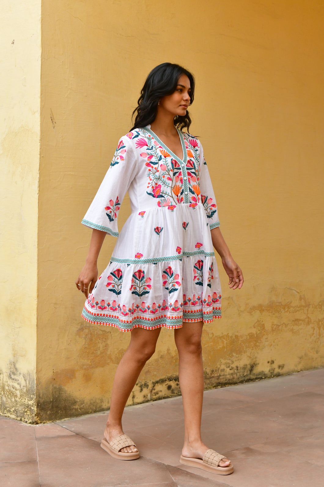 Hummingbird Swing Dress