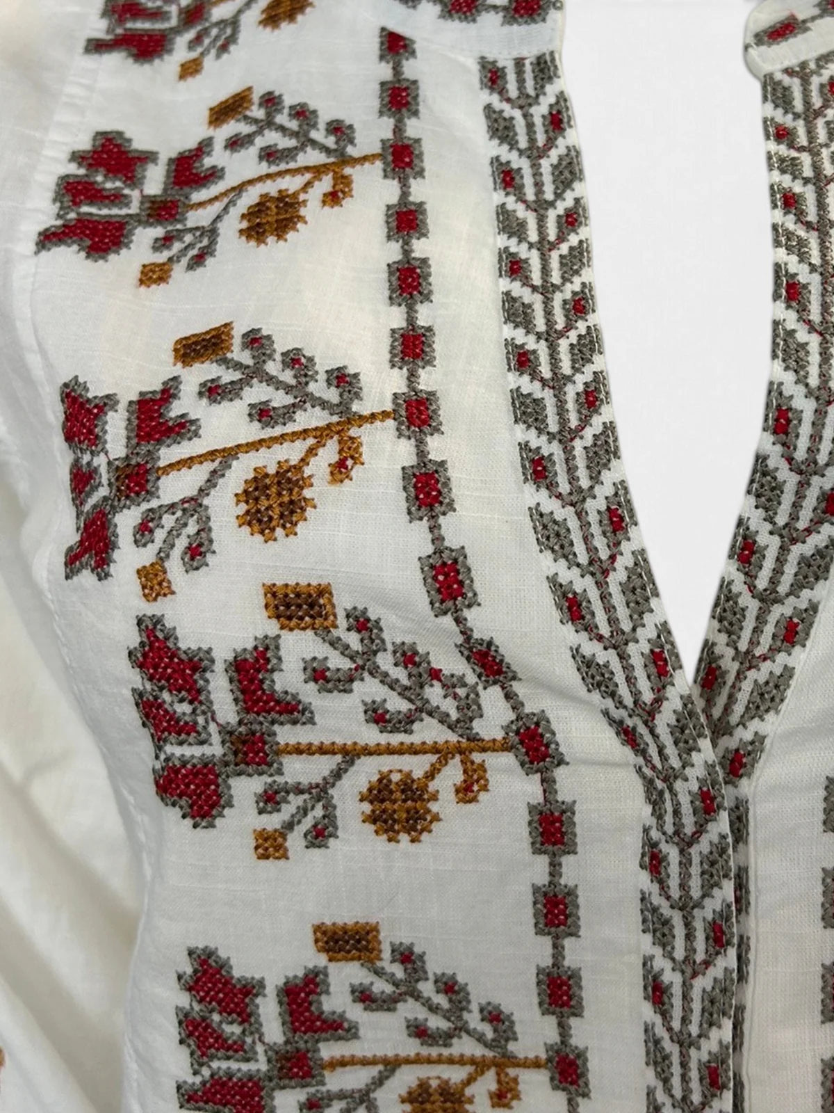 Morocco Mini - Dakota White Linen