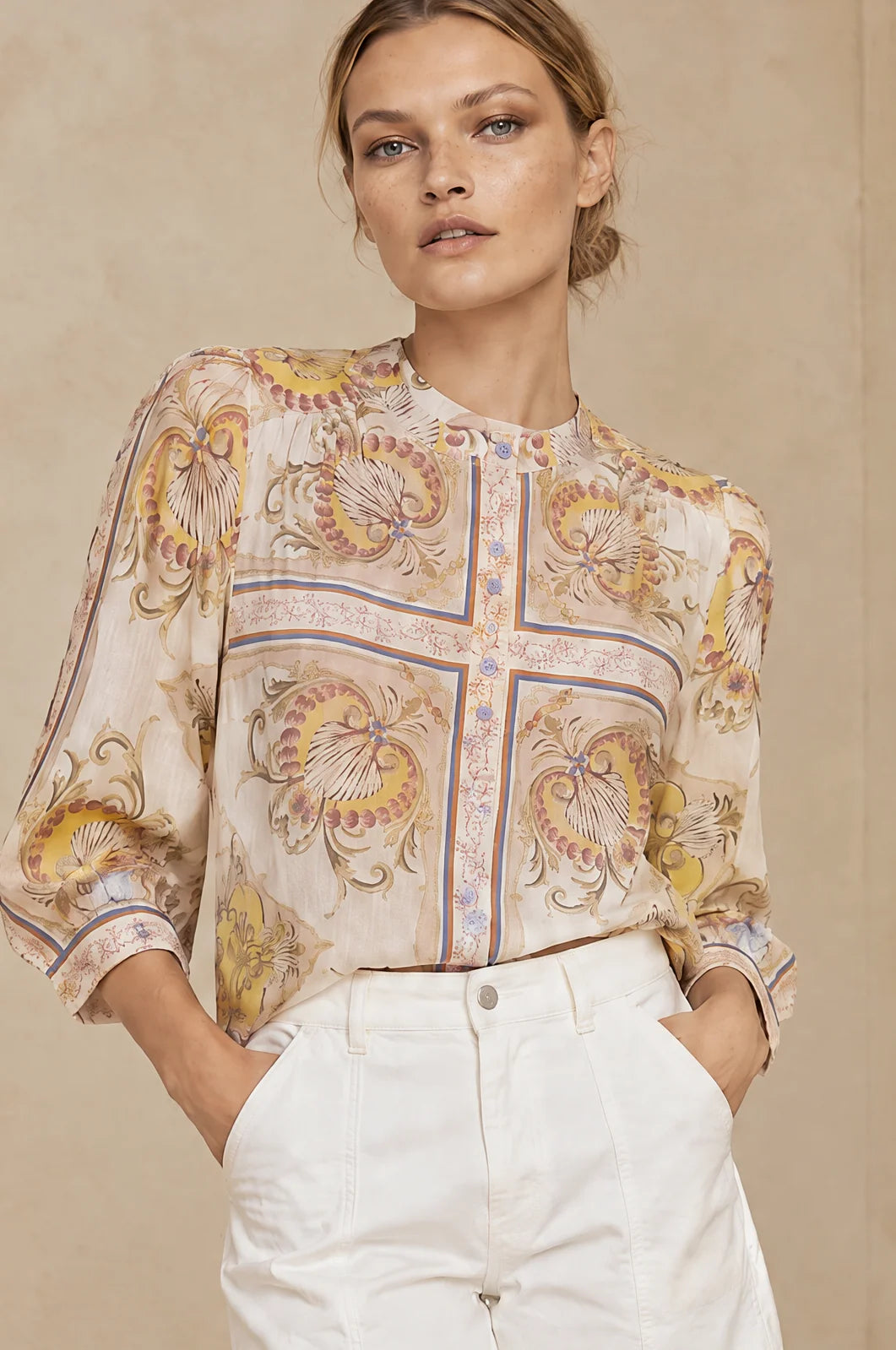 Jane Shirt - Neptune White