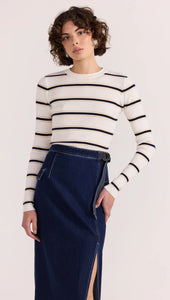 Lennox Denim Midi Skirt