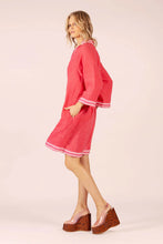 Allegra Linen Midi - Watermelon