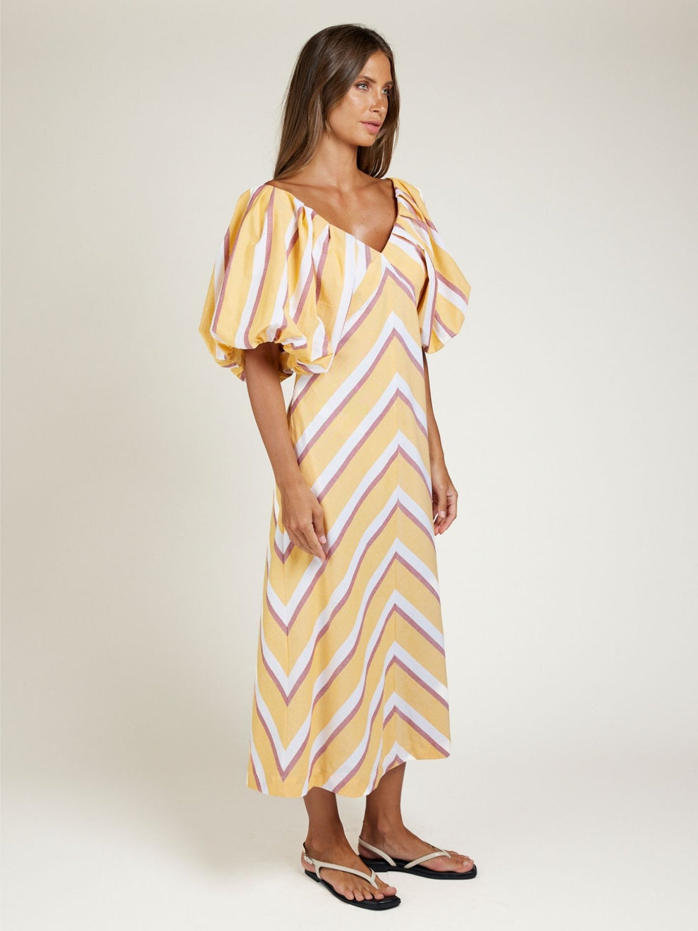 Monument Dress - Sunstripe