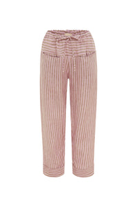 Morgan Pants - Light Mauve Stripe