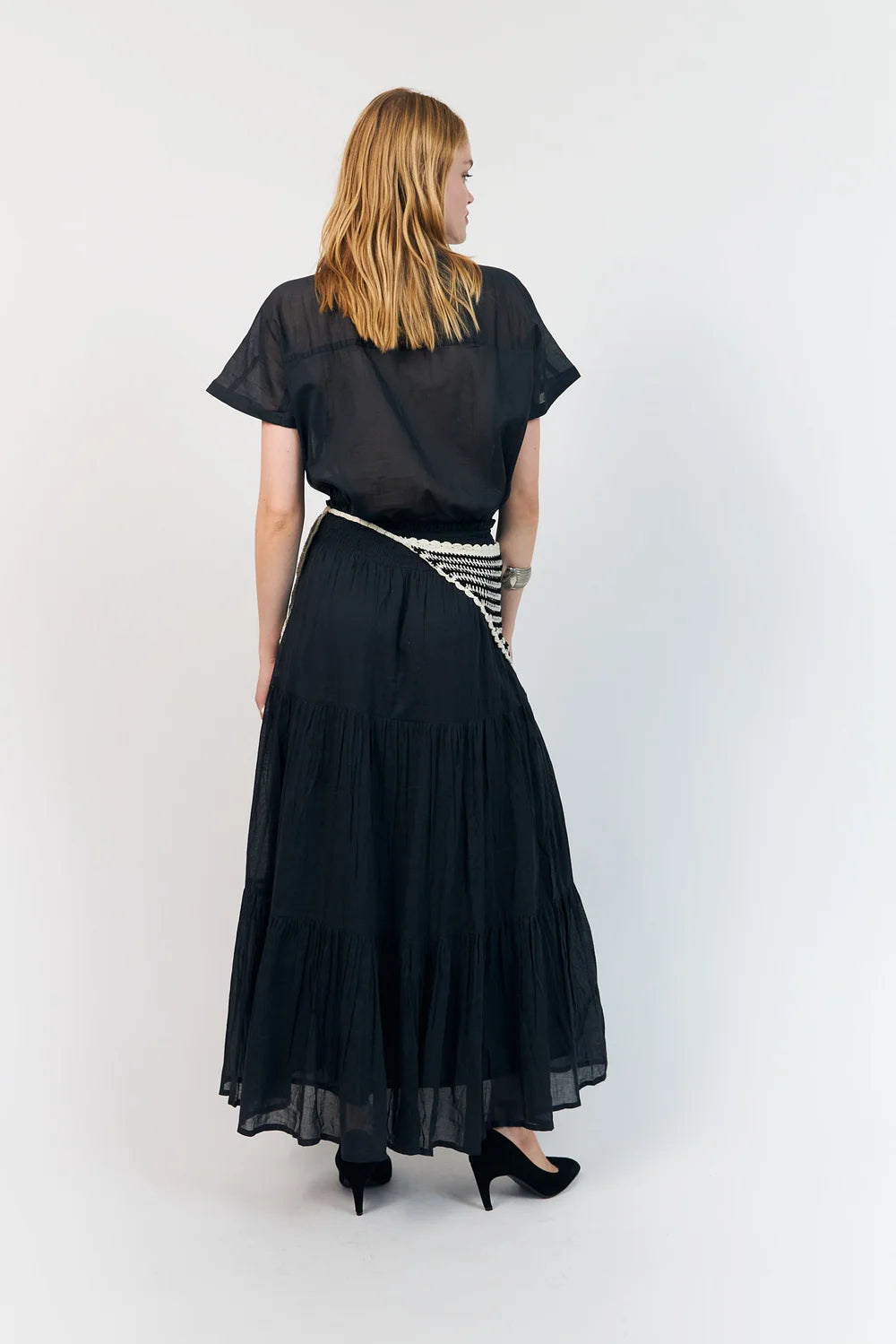 Mya Shirt - Washed Black