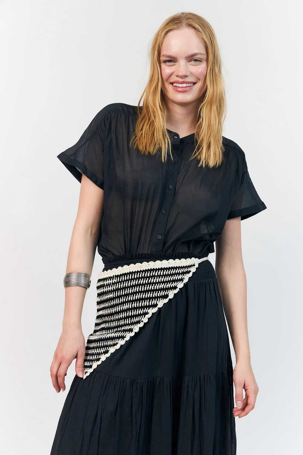 Mya Shirt - Washed Black
