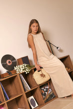 Leather Trim Raffia BB