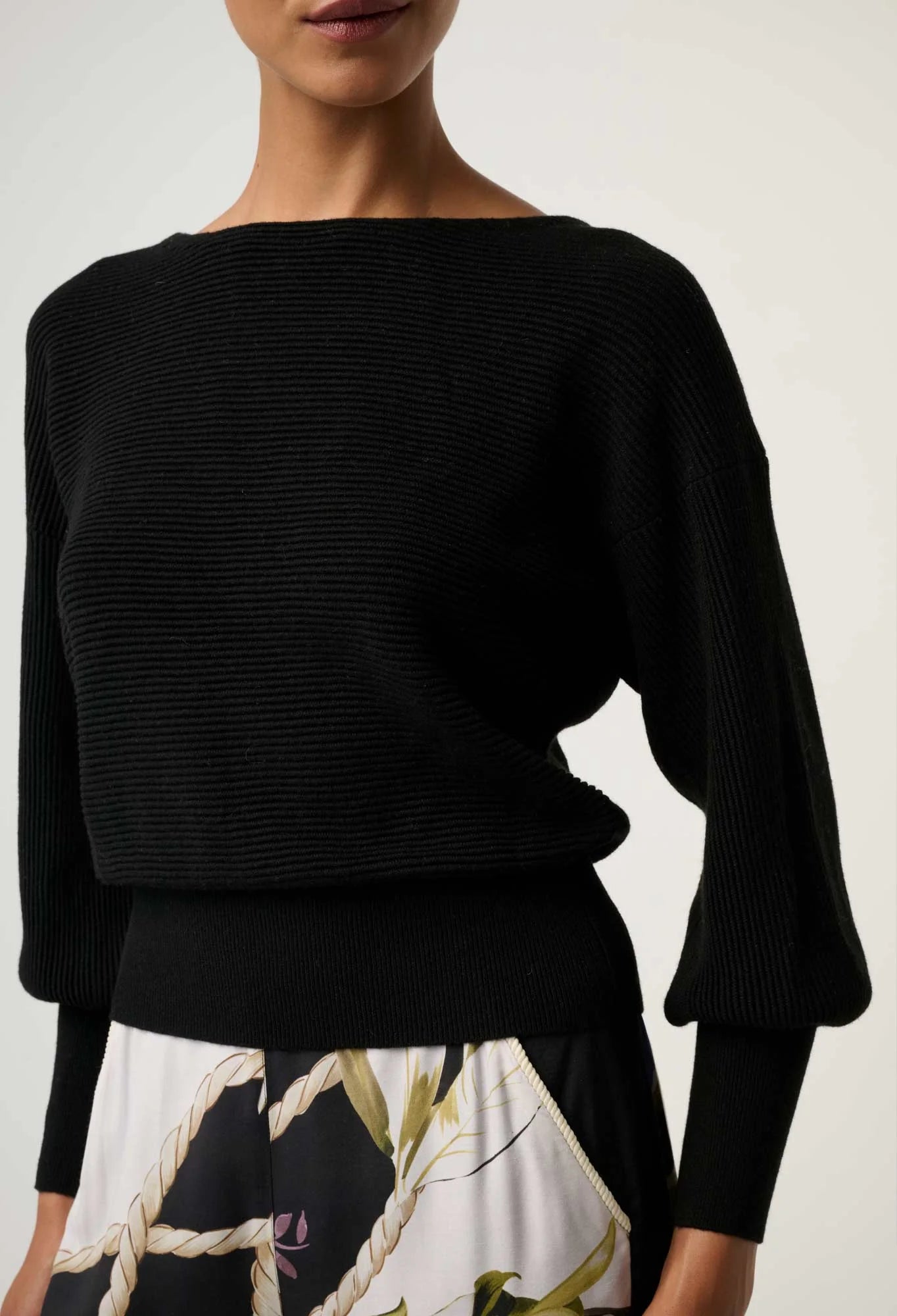 Clarissa Merino Reversible Knit Top