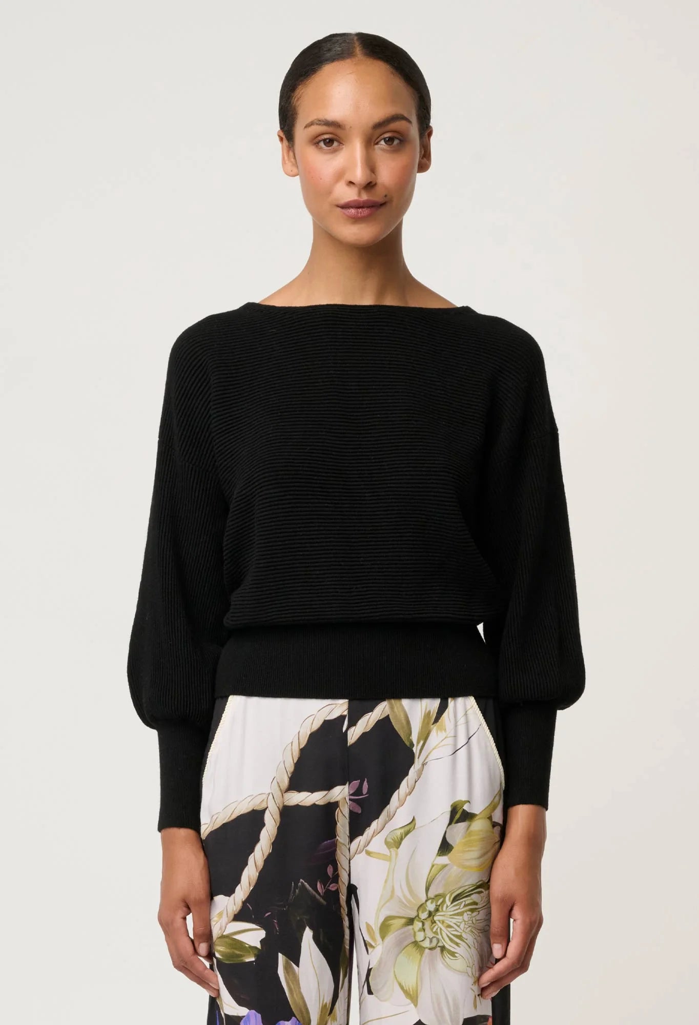 Clarissa Merino Reversible Knit Top