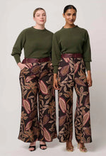 Roselle Merino Knit Top - Winter Moss
