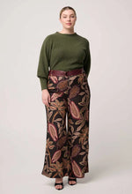 Roselle Merino Knit Top - Winter Moss