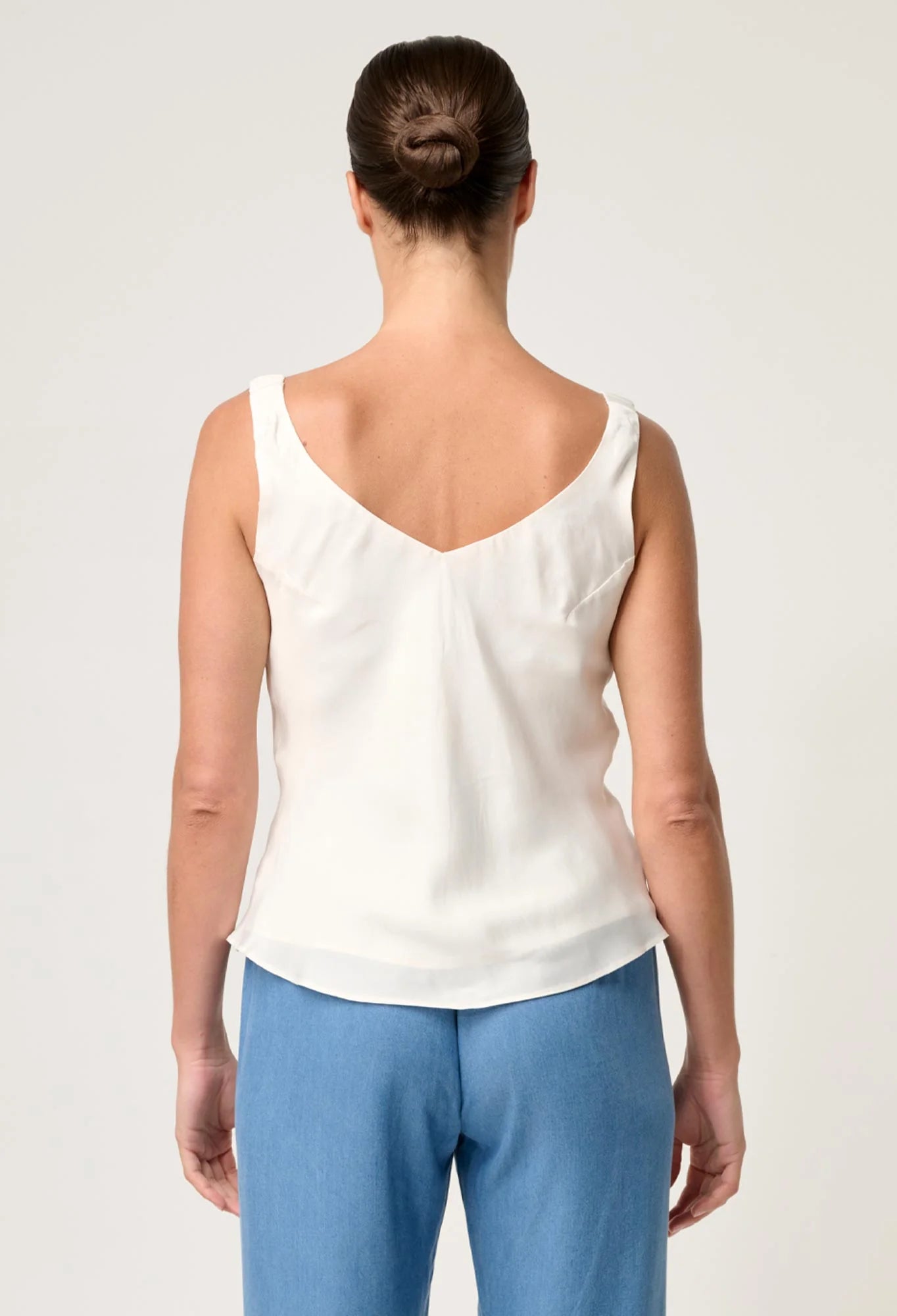 Delray Reversible Cami - Ivory