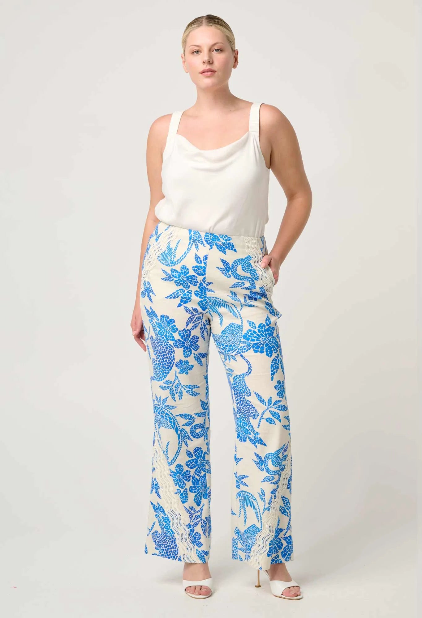 Delray Reversible Cami - Ivory