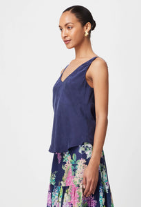 Delray Reversible Cami - Lapis