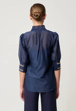 Mustique Silk Embroidered Blouse