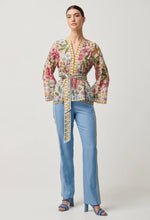 Emery Kaftan Tie Blouse